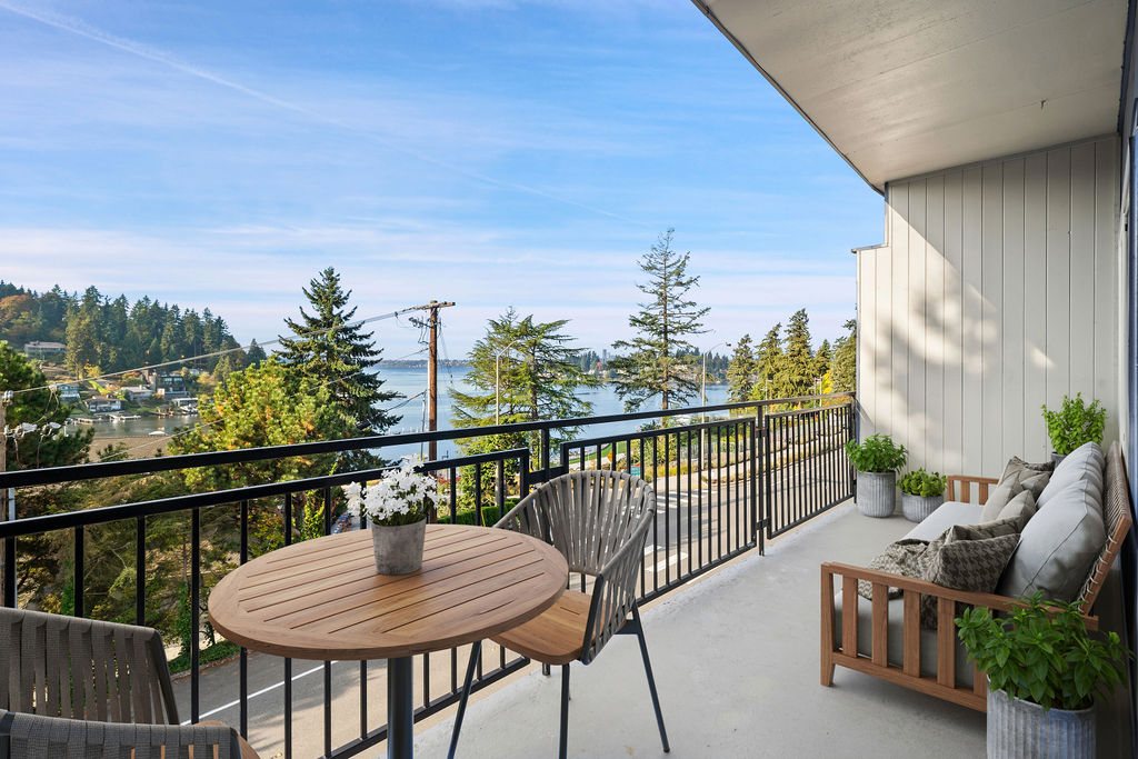 Private balcony
